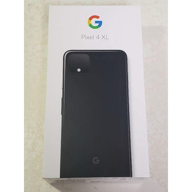 スマートフォン本体SIMフリー　Google Pixel 4 XL 64GB ブラック SIM解除