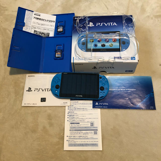 PlayStation Vita - PSVITA 本体  PCH-2000 カセット2本付き