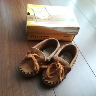 アミモック(AMIMOC)のAMIMOC  モカシン♡14センチ(フラットシューズ)