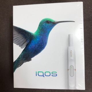 アイコス(IQOS)のアイコス　IQOS    ホワイト　クリーニング液付き(タバコグッズ)