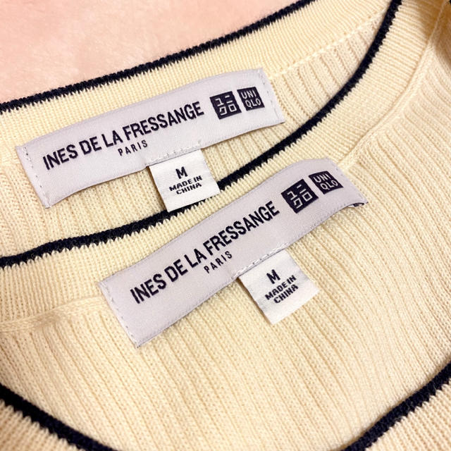 UNIQLO(ユニクロ)のお値下げ♡INES DE LA FRESSANGE × UNIQLOアンサンブル レディースのトップス(アンサンブル)の商品写真