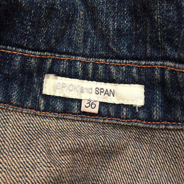 Spick & Span(スピックアンドスパン)のSPICK and SPANジージャン レディースのジャケット/アウター(Gジャン/デニムジャケット)の商品写真