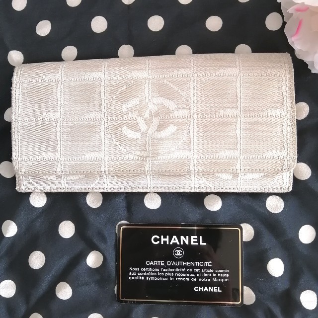 CHANEL♥シャネル✨ニュートラベルライン長財布✨ベージュ