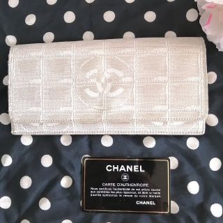 シャネル(CHANEL)のCHANEL♥シャネル✨ニュートラベルライン長財布✨ベージュ(財布)