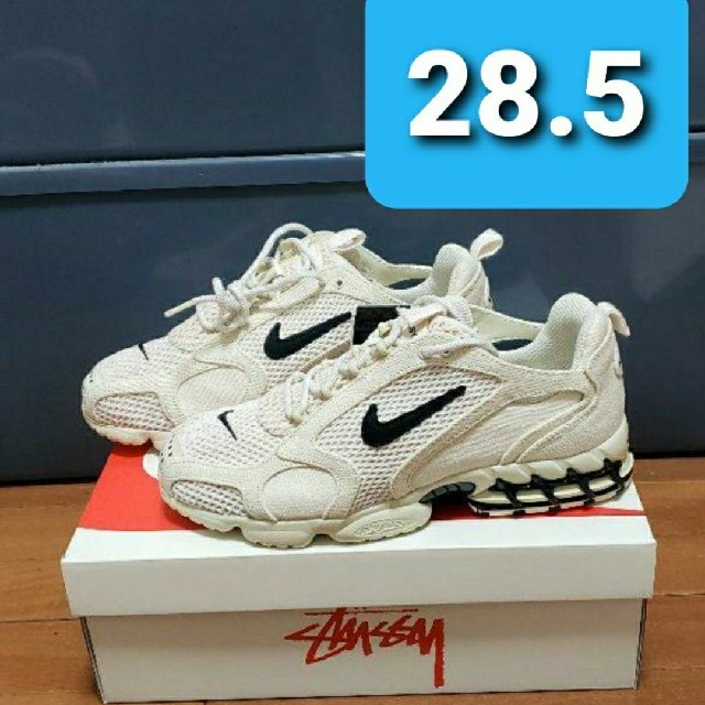 NIKE(ナイキ)のSTUSSY × NIKE AIR ZOOM SPIRIDON CAGED 2 メンズの靴/シューズ(スニーカー)の商品写真