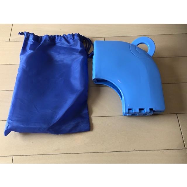 ミント様専用　サンコー　子供用　携帯補助便座　折りたたみ キッズ/ベビー/マタニティのおむつ/トイレ用品(補助便座)の商品写真