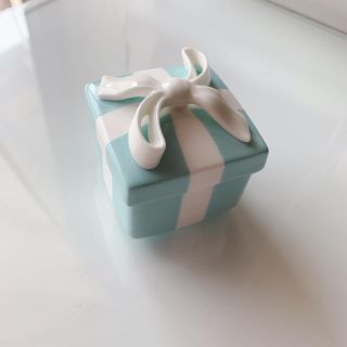 ティファニー(Tiffany & Co.)のTiffany & Co ♡ ミニブルーボウボックス (小物入れ)