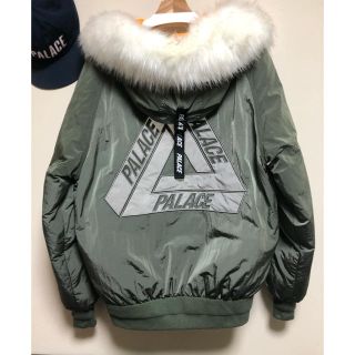 シュプリーム(Supreme)のpalace  p-2b parka M カーキ(ダウンジャケット)