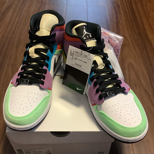 27cm Nike Air Jordan 1 Mid Multicolor 新品