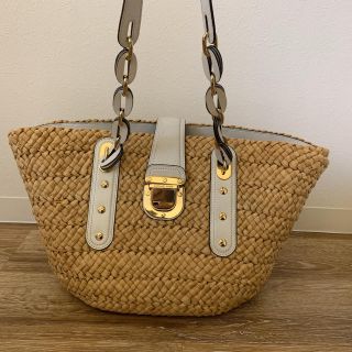 マイケルコース(Michael Kors)のMICHAEL KORSカゴバッグ(かごバッグ/ストローバッグ)