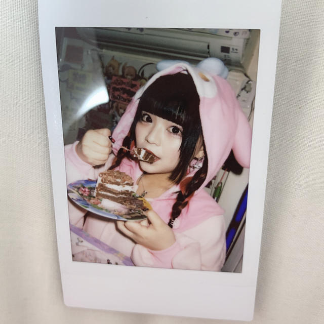 マイメロチェキ ケーキ エンタメ/ホビーのタレントグッズ(アイドルグッズ)の商品写真