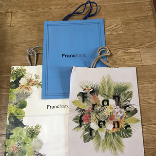 フランフラン(Francfranc)のフランフラン　ショップ袋(ショップ袋)