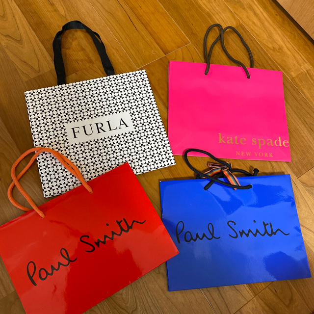 Paul Smith(ポールスミス)のポールスミス　ケイトスペード　フルラ　ショップ袋 レディースのバッグ(ショップ袋)の商品写真