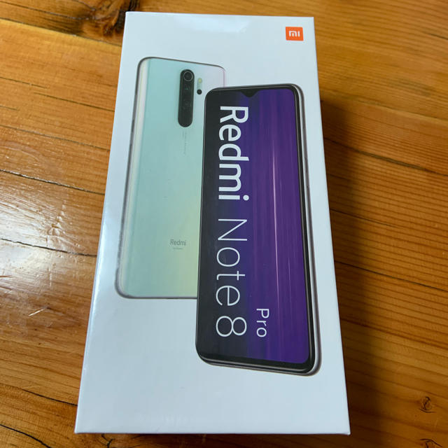 新品未開封 Xiaomi Redmi Note 8 pro グローバル版