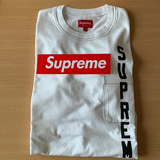 supreme 2020ss tee シュプリーム Tシャツ　L