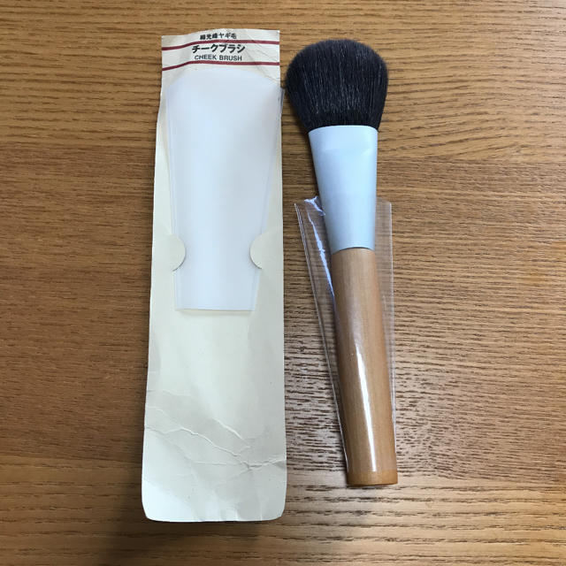 MUJI (無印良品)(ムジルシリョウヒン)の無印良品　チークブラシ コスメ/美容のベースメイク/化粧品(チーク)の商品写真