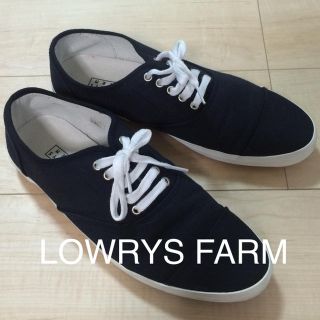 ローリーズファーム(LOWRYS FARM)のLOWRYS FARM 黒スニーカー(スニーカー)