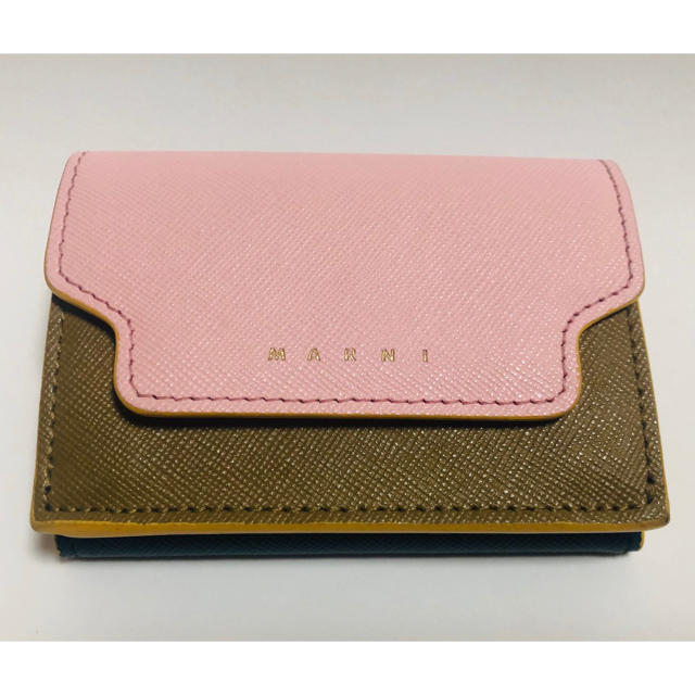 Marni(マルニ)の◎ほぼ未使用品　マルニ　三つ折り財布 メンズのファッション小物(折り財布)の商品写真