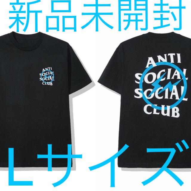 ANTI(アンチ)のFRAGMENT × ASSC BLUE BOLT TEE  Tシャツ Lサイズ メンズのトップス(Tシャツ/カットソー(半袖/袖なし))の商品写真