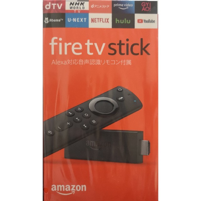 新品未使用 fire tv stick Alexa対応 保証書（レシート付）