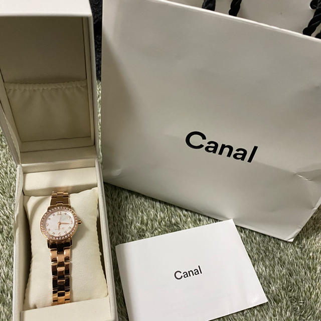 canal４℃(カナルヨンドシー)のcanal 4°C 腕時計 ゴールド レディースのファッション小物(腕時計)の商品写真