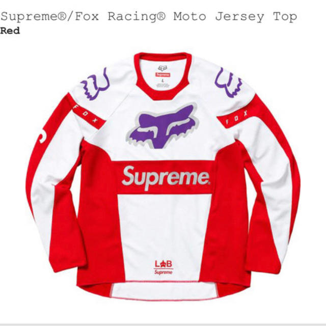 Supreme®/Fox Racing® Moto Jersey Top