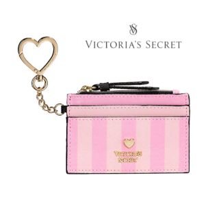 ヴィクトリアズシークレット(Victoria's Secret)の１点限定❗️ ヴィクシー ★ 可愛い パスケース ★ピンクストライプ ✨新品(名刺入れ/定期入れ)