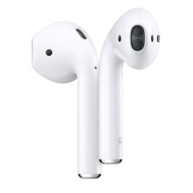 Apple(アップル)のair pods 第２世代　新品未開封　mv7n2j/a スマホ/家電/カメラのオーディオ機器(ヘッドフォン/イヤフォン)の商品写真