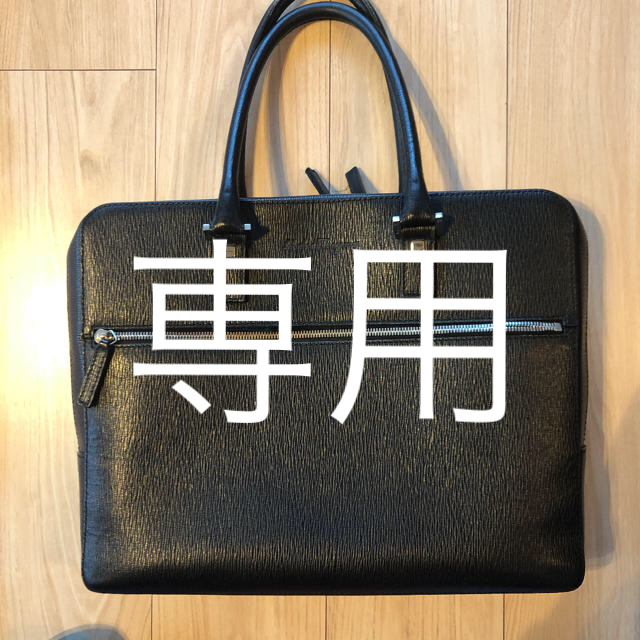 Salvatore Ferragamo(サルヴァトーレフェラガモ)の（専用）フェラガモFerragamo 黒ブリーフバッグ メンズのバッグ(ビジネスバッグ)の商品写真