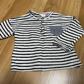 ザラ(ZARA)のボーダーカットソー(シャツ/カットソー)