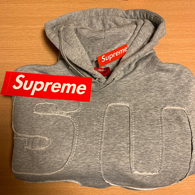 Supreme Cutout Letters Hooded Sweatshirt