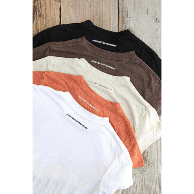 room306 CONTEMPORARY(ルームサンマルロクコンテンポラリー)のroom306 Embroidered T-shirt レディースのトップス(Tシャツ(半袖/袖なし))の商品写真