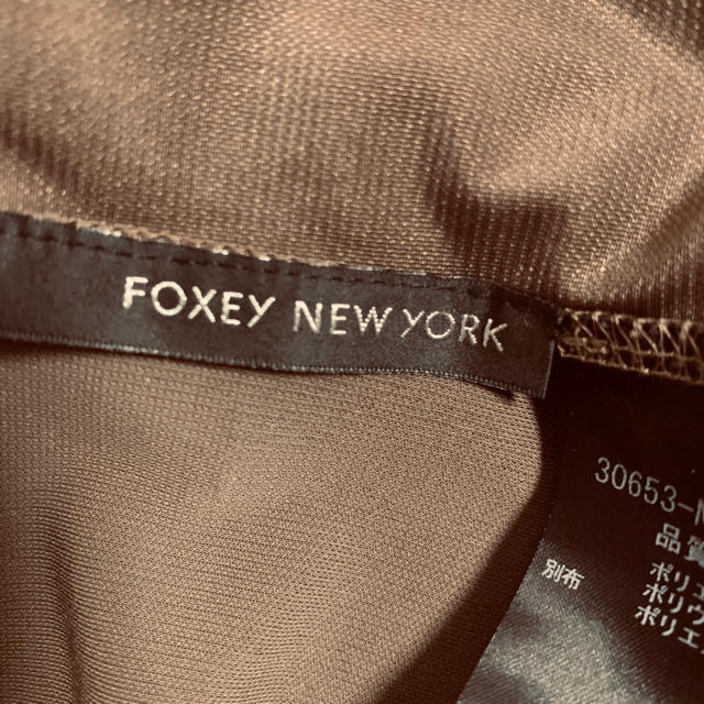 FOXEY(フォクシー)の【新品】FOXEY  ドレス  フォーマルワンピース レディースのフォーマル/ドレス(ミディアムドレス)の商品写真