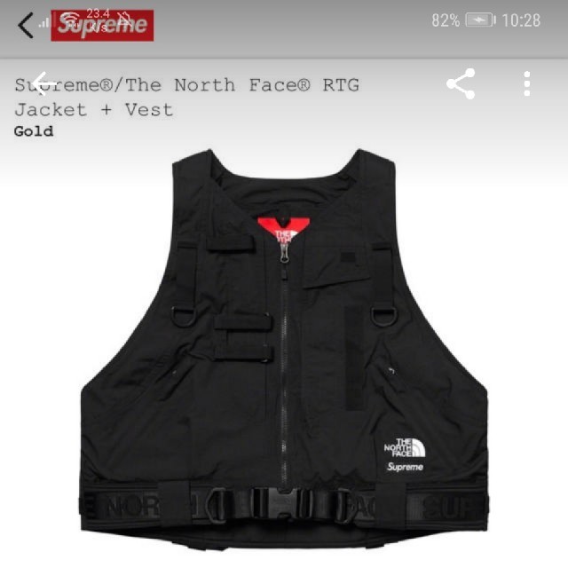 Supreme /The North Face® RTG vestマウンテンパーカー