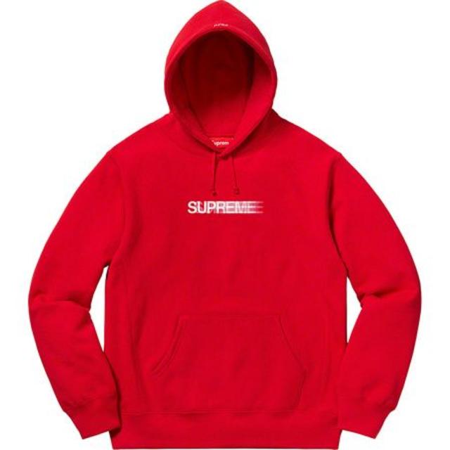 L Supreme Motion Logo Hooded 赤 国内正規品 www.unalsut.com.tr