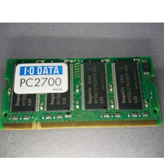アイオーデータ(IODATA)のIODATA PC2700(DDR333)  SDD333-512M (PCパーツ)