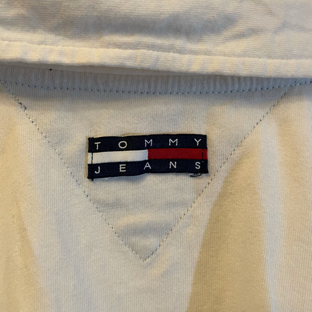 TOMMY HILFIGER(トミーヒルフィガー)の【激レア】90s TOMMY JEANS  古着 XL 半袖 ポロシャツ メンズのトップス(ポロシャツ)の商品写真