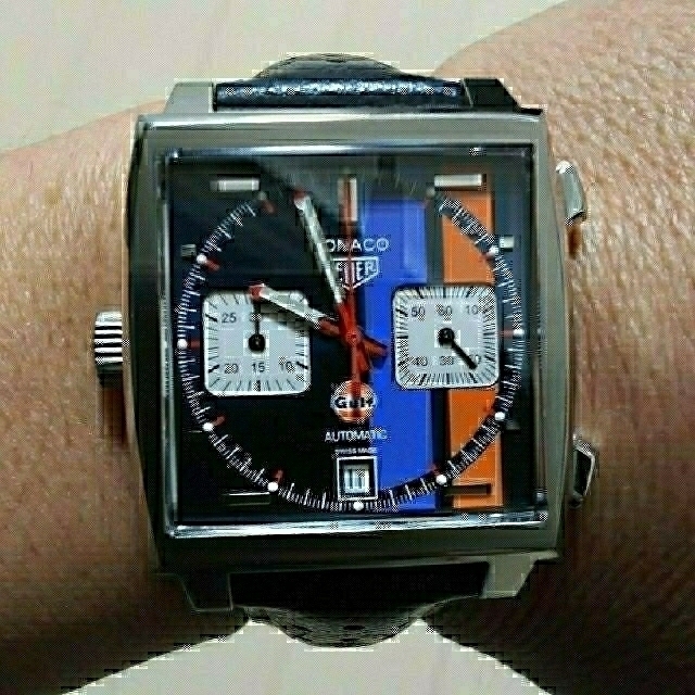 TAG Heuer(タグホイヤー)のロレマニア様用　タグホイヤー モナコ キャリバー11 ガルフエディション✨ メンズの時計(腕時計(アナログ))の商品写真