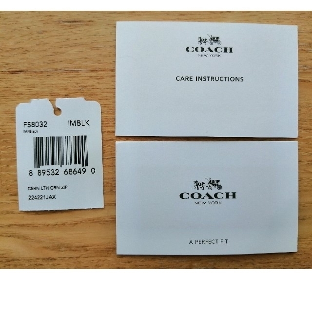 COACH(コーチ)のコーチ　ポーチ　袋付き レディースのファッション小物(ポーチ)の商品写真