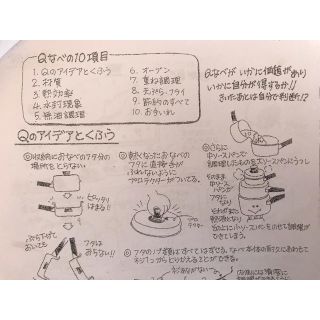 アムウェイ(Amway)の①70種類 アムウェイ  クィーンクック手書きレシピです！ (住まい/暮らし/子育て)