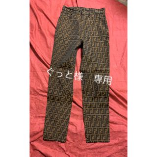 赤字超特価HOT➊ FENDI ズッカ柄パンツ 44の通販 by OTAKU|フェンディ