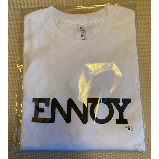 1LDK SELECT(ワンエルディーケーセレクト)の新品未使用 ENNOY L/S TEE  WHITE  サイズ XL メンズのトップス(Tシャツ/カットソー(七分/長袖))の商品写真