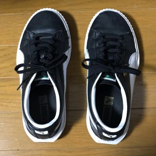 プーマ(PUMA)のPUMA ブレーカーレザー　スニーカー(スニーカー)