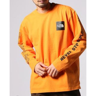 ノースフェイス(THE NORTH FACE) オレンジ メンズのTシャツ ...