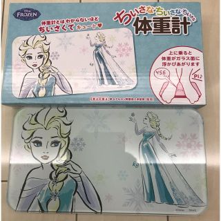 Disney - 小さな小さな体重計　アナ雪　美品❣️