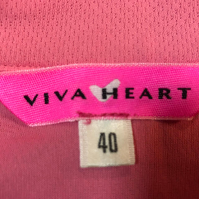 VIVA HEART(ビバハート)のVIVA HEARTビバハート ポロシャツ スポーツ/アウトドアのゴルフ(ウエア)の商品写真