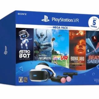 プレイステーションヴィーアール(PlayStation VR)の【新品】PlayStation VR MEGA PACK CUHJ-16010(家庭用ゲーム機本体)