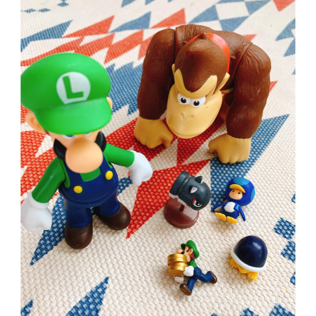 任天堂(ニンテンドウ)のマリオ　フィギュア　6set エンタメ/ホビーのフィギュア(アニメ/ゲーム)の商品写真