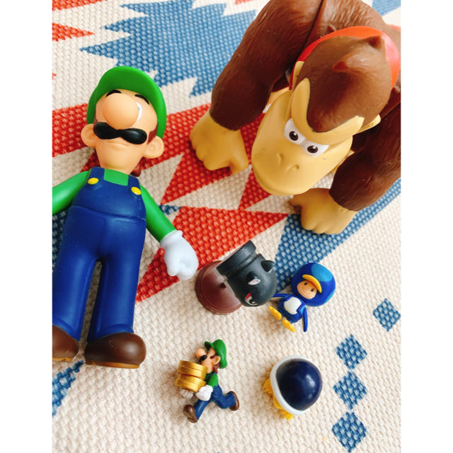 任天堂(ニンテンドウ)のマリオ　フィギュア　6set エンタメ/ホビーのフィギュア(アニメ/ゲーム)の商品写真