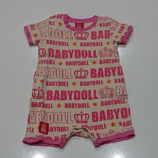 ベビードール(BABYDOLL)のBABY DOLL 半袖ロンパース 70㌢(ロンパース)